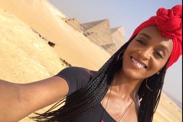 Layover trip to Giza pyramids Sphinx Memphis Sakkara and boat ride on the Nile