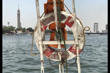 private Egyptian felucca ride on the Nile at sunset in Cairo