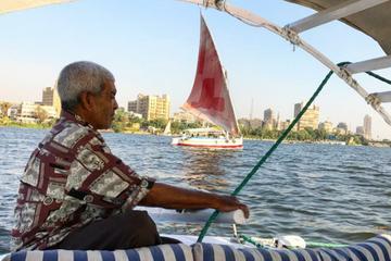 private Egyptian felucca ride on the Nile with traditional lunch