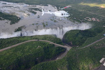 Flight of Angels Helicopter Flight from Victoria Falls
