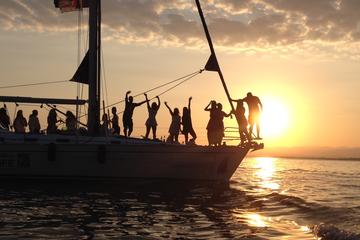 Private Sunset Sailing Cruise from Kalamata Koroni Kardamili Stoupa with Champagne and fruits