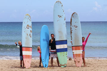 Kauai Learn to Surf Semi-Private Lessons