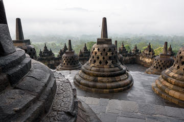 Full-Day Borobudur Prambanan and Yogyakarta City Tour