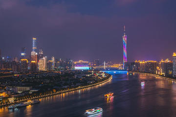 Pearl River Night Cruise in Guangzhou with Private Transfer