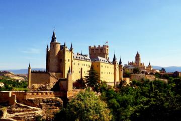 Segovia with a small group with a glass of wine in your hand