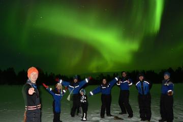 Snowmobile Safari and Campfire in the Snowy Forests in Rovaniemi