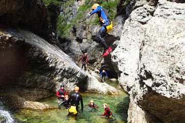 Canyoning Adventure in the Salzkammergut from Salzburg