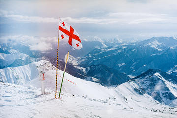 Full day private trip to Gudauri ski resort and Mtskheta
