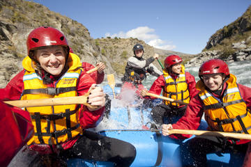 Queenstown Twin Challenge (Jet Boat Ride and White-Water Rafting)