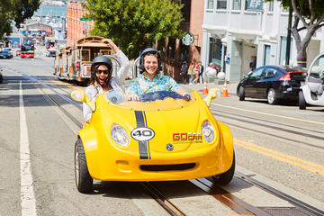 San Francisco Combo: Alcatraz and GPS-Guided GoCar Tour