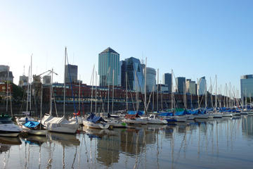 Buenos Aires City Tour with Boat Navigation with lunch and Dinner Tango Show