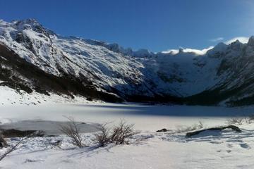 Winter Trekking to Emerald Lagoon from Ushuaia