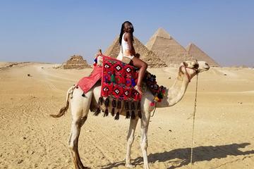 Overday to Cairo from Luxor Visit Giza Pyramids ,Egyption museum and Bazar