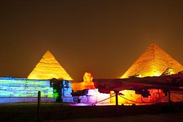 sound and light show at Giza Pyramids with Dinner