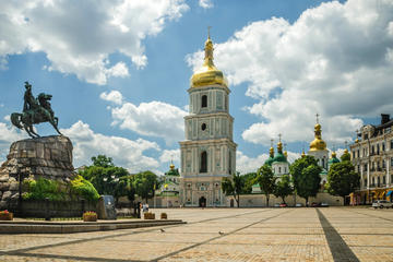 Group guided tour St Sofia Cathedral Golden Domed St Michael Monastery and St Volodymyr Cathedral