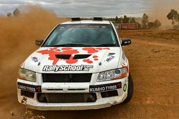 Victoria Rally Car Drive 2 Car Blast 16 Laps and Ride