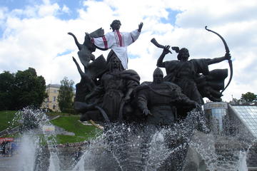 Human-size Sculptures of Kiev