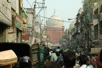 A trail through the bustling markets of Delhi