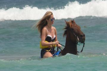 Ziplining, Horseback Riding and Swimming Combo Tour from Runaway Bay