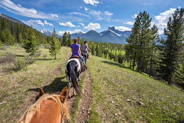 Full-Day Horseback Trail Ride and Lunch in Kananaskis