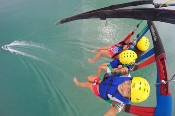 Triple Parasail Flight over the Bay of Islands