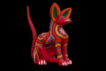 Alebrijes Carving and Paint Workshop at San Martin Tilcajete from Oaxaca