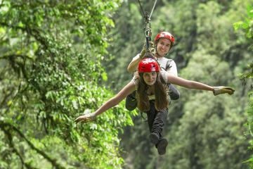 Congo Trail Canopy Tour from Playa del Coco