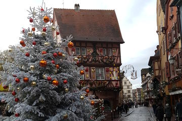 Alsace Christmas Markets Half-Day Tour with Local Winery Visit from Strasbourg