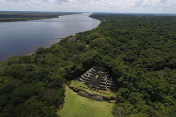 Lamanai Maya Temple and Baboon Encounter from Belize City