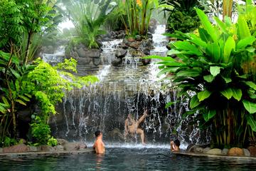 Arenal Volcano and Baldi Hot Springs from San José