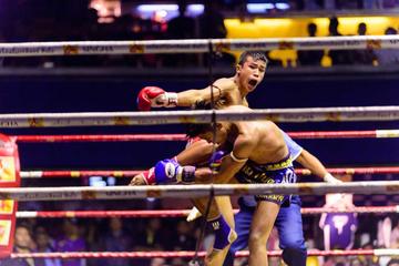 Real Muay Thai boxing at Rajadamnern Stadium