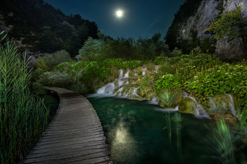 Plitvice Lakes Private Night Walking Tour