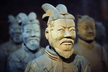 Terracotta Warriors and Big Wild Goose Pagoda in Xian