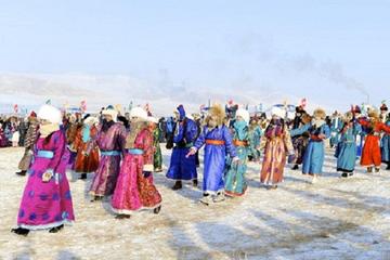 Ice Festival at the Khuvsgul Lake