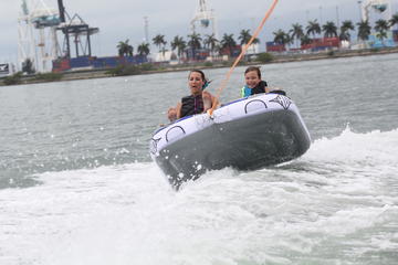 Private Tubing Party in Miami Bay