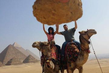 8-hours full-day Giza Pyramids Sphinx Memphis Sakkara Day tour
