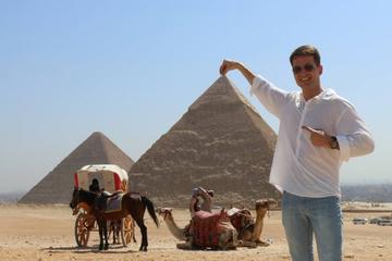 8 hours full day low cost unforgettable Giza pyramids Egyptian museum from Cairo Giza hotel