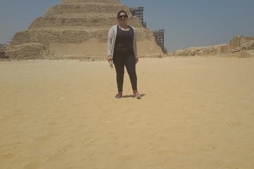 day tour to step pyramids Memphis Dahshur red bent pyramids