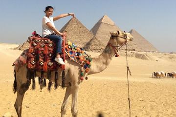 Giza complex pyramids sphinx Egyptian museum