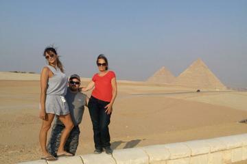 Giza pyramids Cairo tower felucca ride on Nile