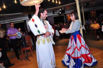 invitation to have dinner at night on Nile cruise with belly dancer