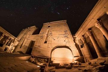 night-private tour to sound and light show at Philae temple in Aswan