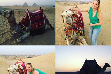 ride camel sunrise or sunset