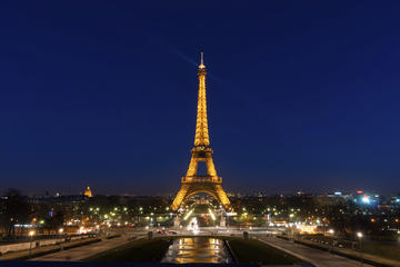 Billets coupe-file : tour de la Tour Eiffel de nuit