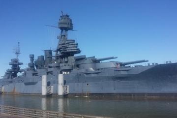 Battleship USS Texas and San Jacinto Monument Tour