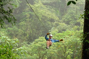 Zip Lining Adventure from San José