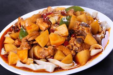 Xinjiang Style Dining Experience with Xi'an Downtown Center Night Explore