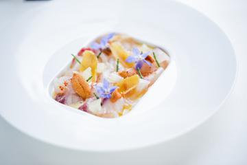 Paris Gourmet Dinner at Rech Seafood Restaurant by Alain Ducasse
