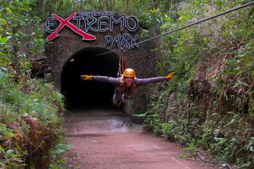 Extreme Canopy tour in Monteverde