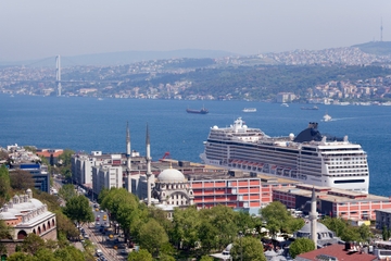 Hafen von Istanbul, Transfer bei der Abreise: Zentrum von Istanbul ...